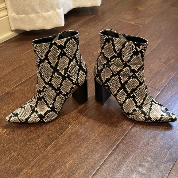 Jeffrey Campbell Raven Python Bootie - Picture 7 of 9